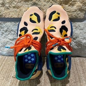 Size 7.5- Pharrell x NMD Human Race 'Animal Print’